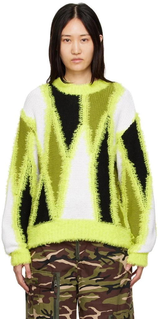 Andersson Bell Black & Green Reims Sweater 1