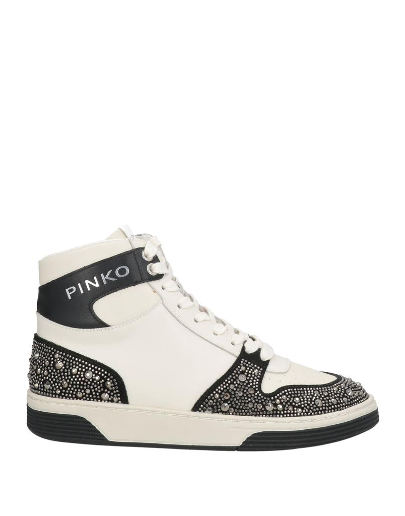 PINKO Pinko White Low-Top 'Mandy' Sneakers - Casual Shoes