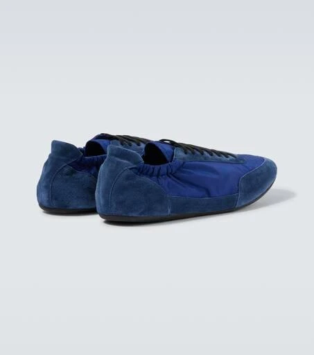 Prada Collapse Re-Nylon and suede sneakers 6