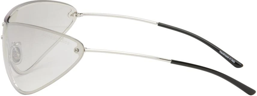 Acne Studios Silver Metal Frame Sunglasses 3