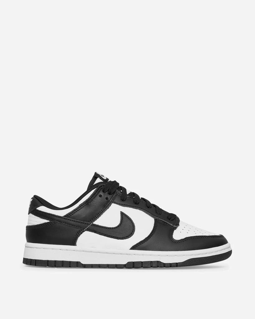 NIKE Women's Dunk Low Sneakers White / Black 2