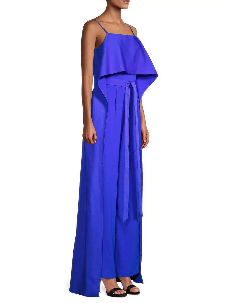 Black Halo Valeria Paneled Jumpsuit 4