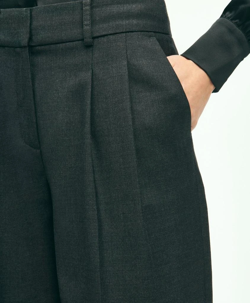 Brooks Brothers Wool Cashmere Wide Leg Trousers 3