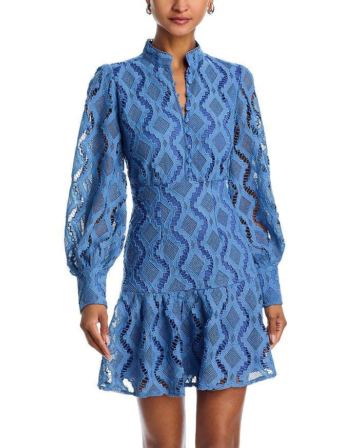AQUA Wavy Lace Dress - Exclusive 1