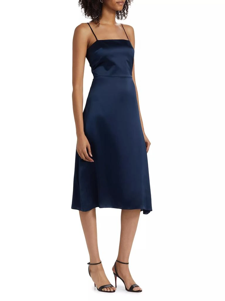 Amanda Uprichard Clover Silk Midi-Dress 2