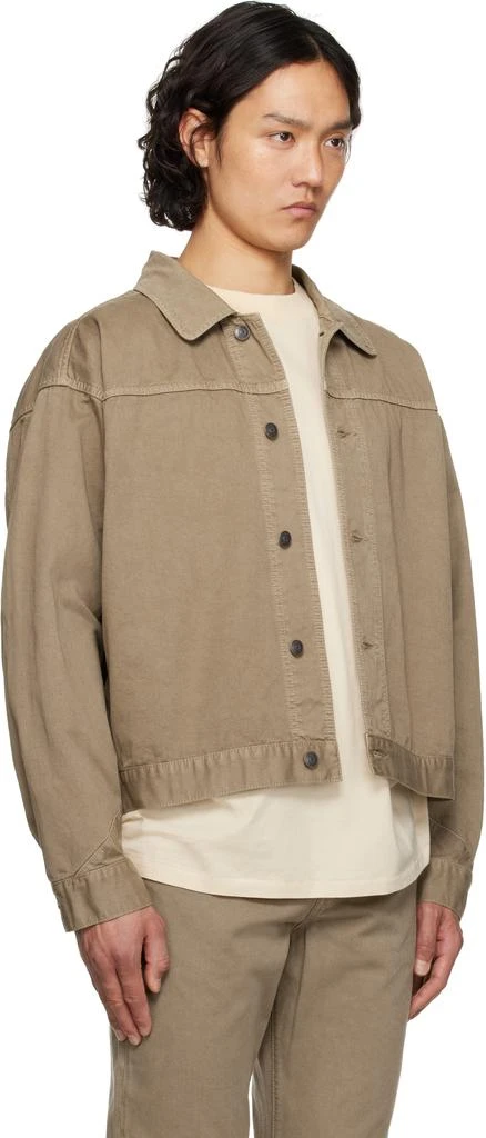 The Row Taupe Marcus Jacket 2