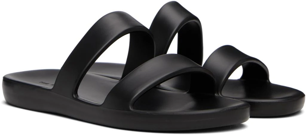 The Row Black Foam Sandals 4
