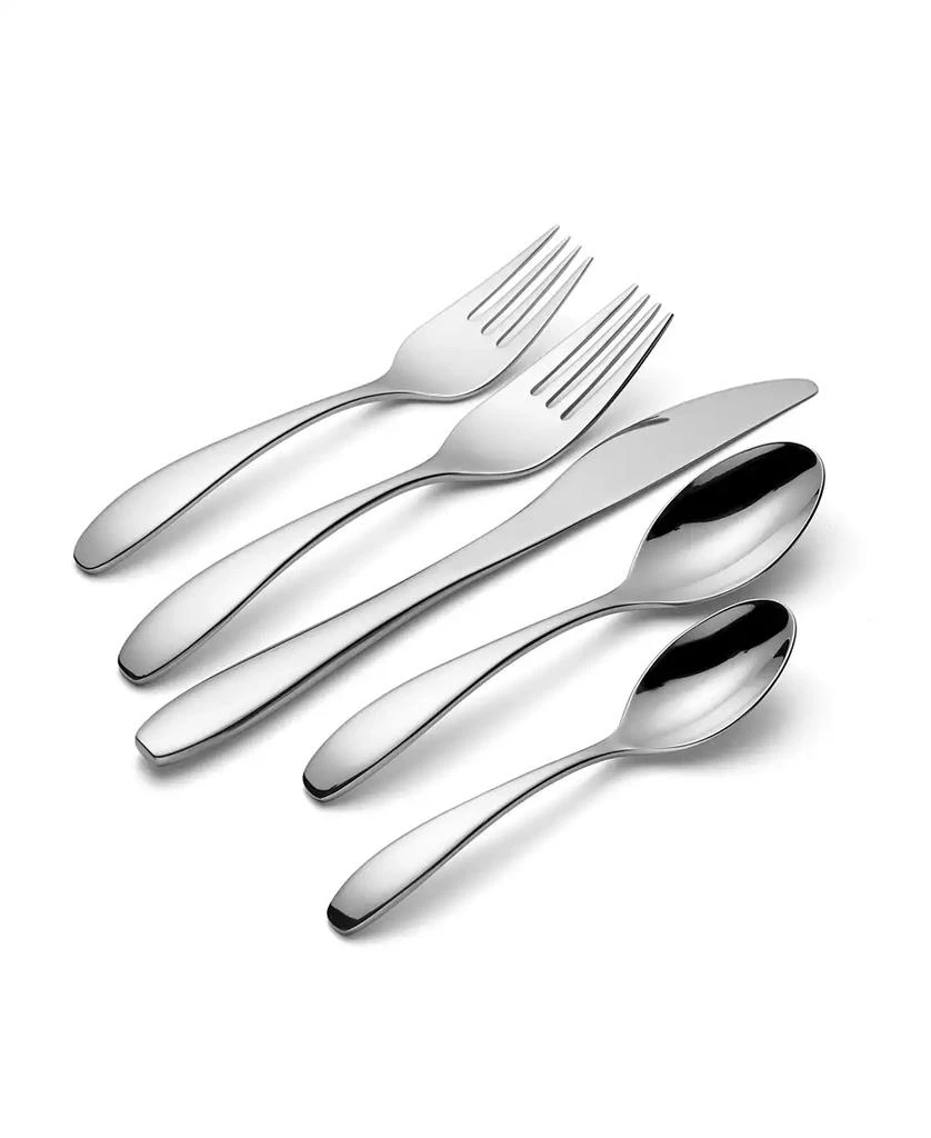 Oneida Stafford Mirror 65 Piece Fine Flatware Set, Service For 12 2