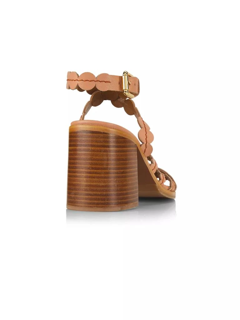 See by Chloé Kaddy 80MM Leather Block-Heel Sandals 3
