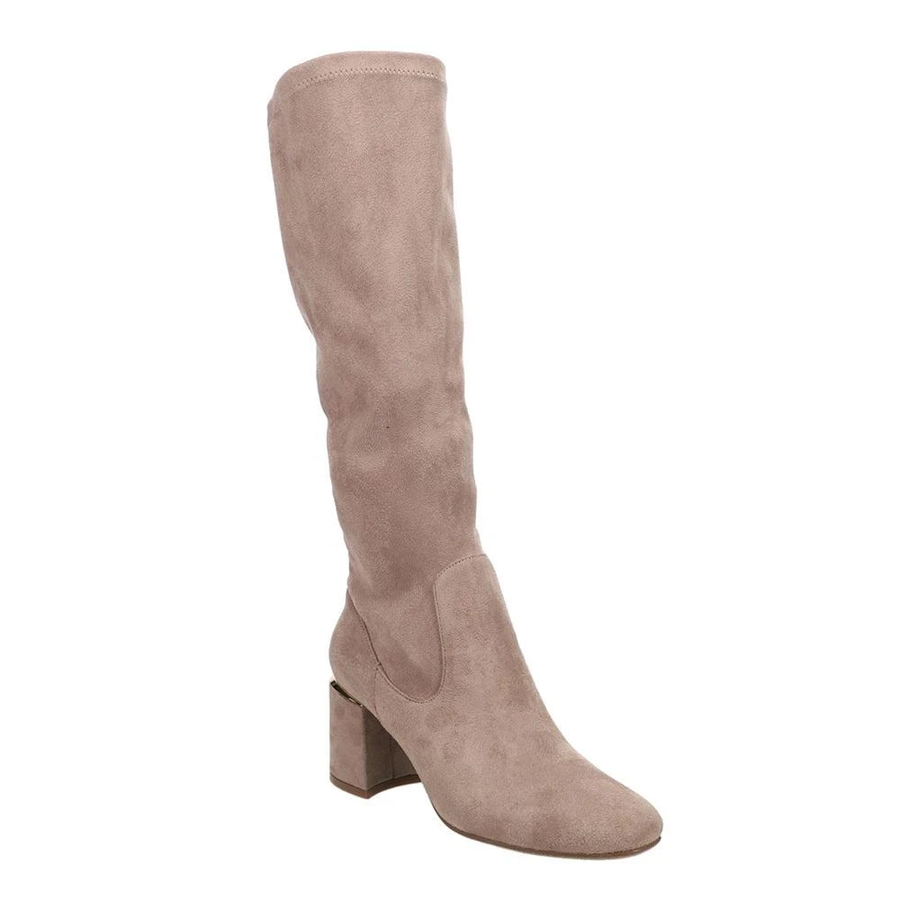 Vaneli Ilona Tall Stretch Suede Square Toe Boots 2