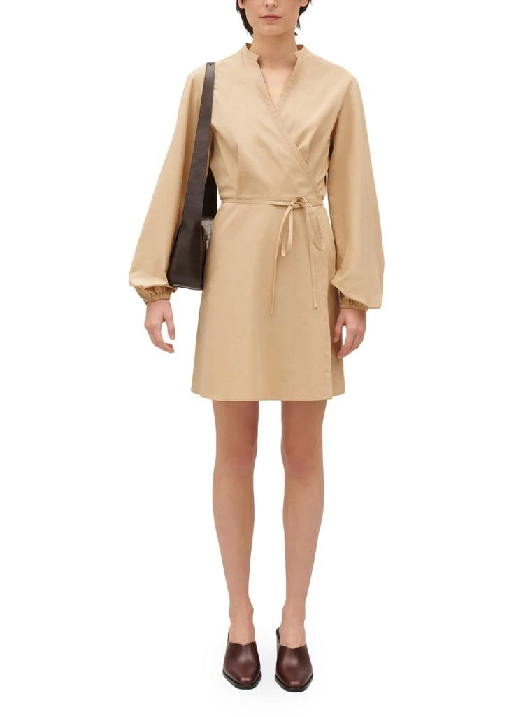 CLAUDIE PIERLOT Wrap dress with mandarin collar 4