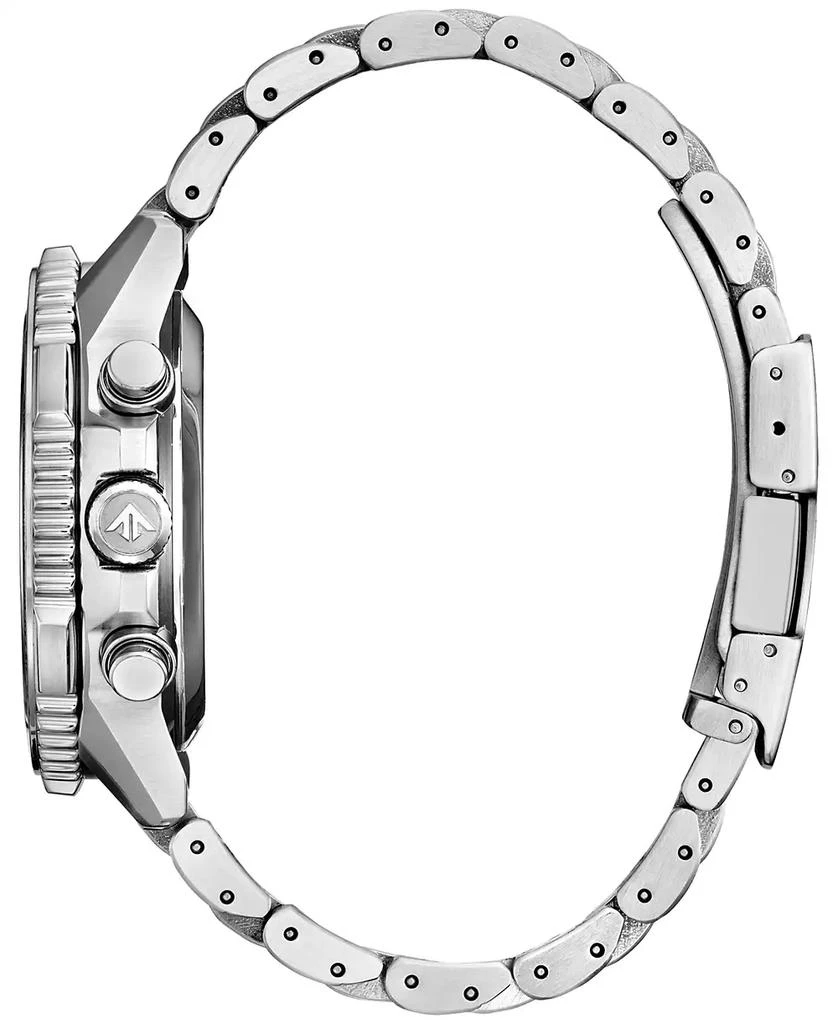 Citizen Men's Promaster Air Navihawk Silver-Tone Stainless Steel Bracelet Watch 40mm 3