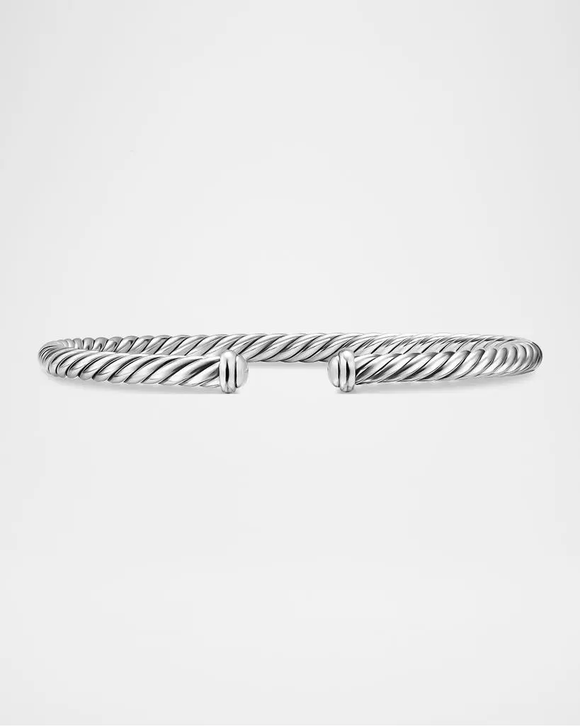 David Yurman Cable Flex Bracelet in Silver, 4mm