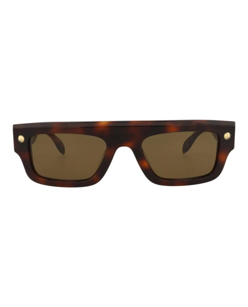 Alexander McQueen Square-Frame Recycled Acetate Sunglasses 1