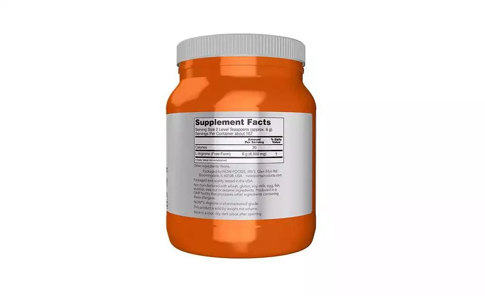 Now Foods L-Arginine Powder, 2.2 Lbs 2