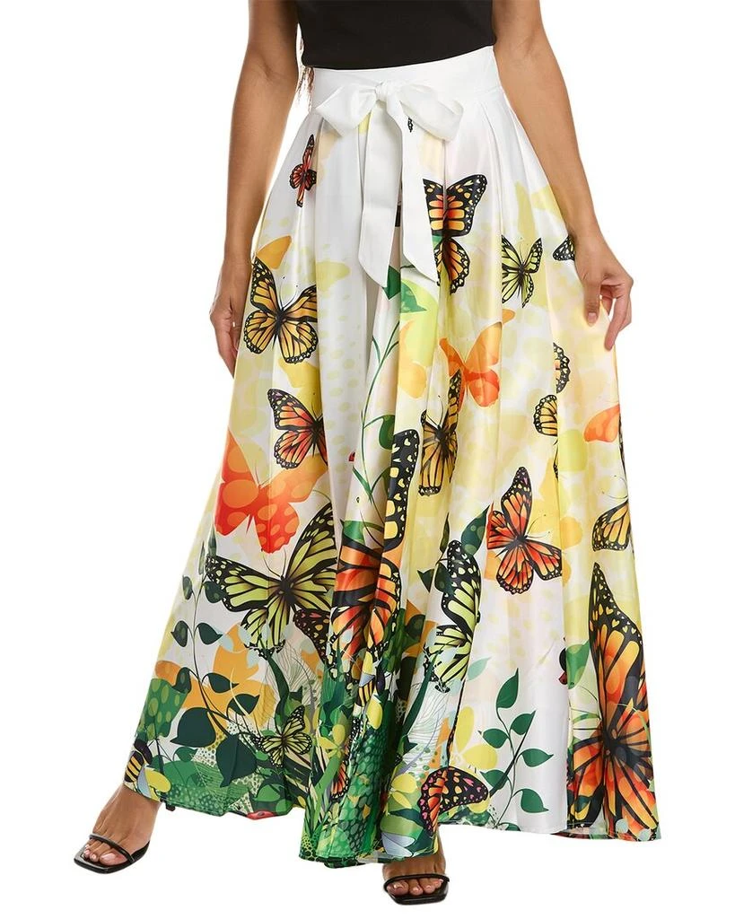 Gracia Butterfly Nature Maxi Skirt 1