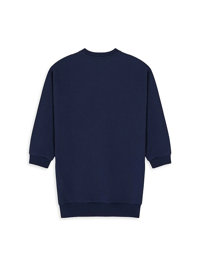 Versace Little Girl
s 
Girl
s Logo Fleece Sweatshirt Dress 2