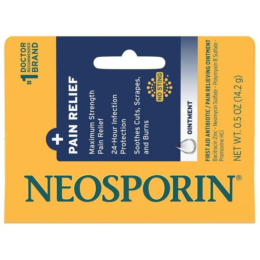 Neosporin + Pain Relief Dual Action Topical Antibiotic Ointment 6