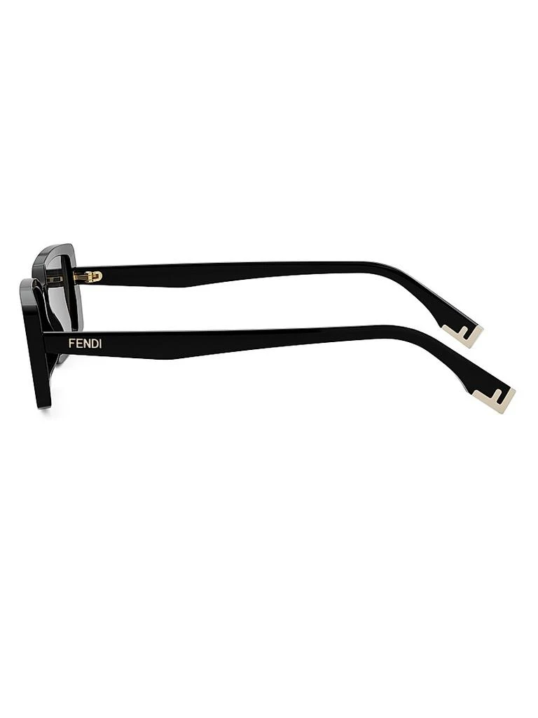 Fendi Way 53MM Rectangular Sunglasses 3