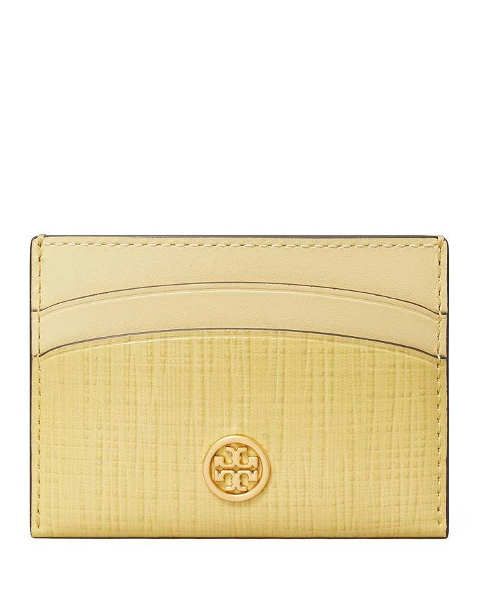Farfetch Tory Burch Id Badge Holder Tory Burch Robinson Logo