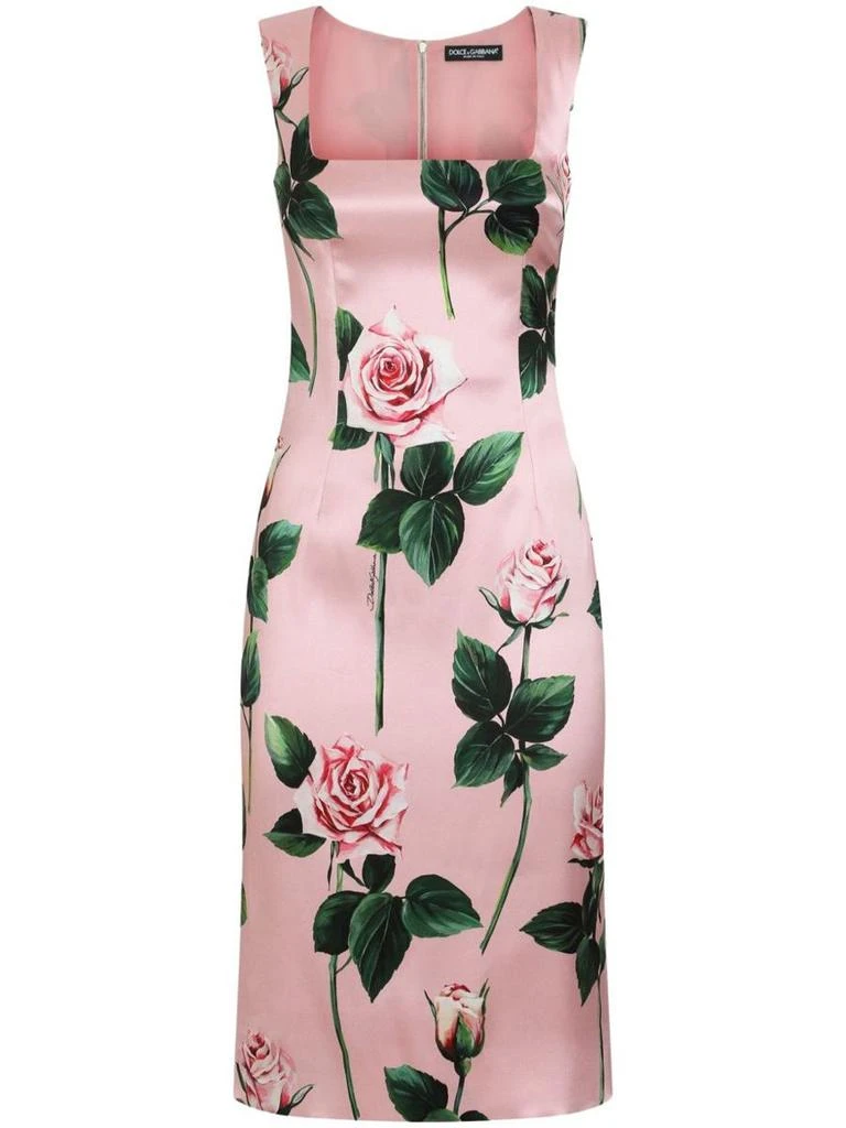 white christmas dresses Dolce & Gabbana Ruched Cut-out Dress – Runway Catalog main image 0