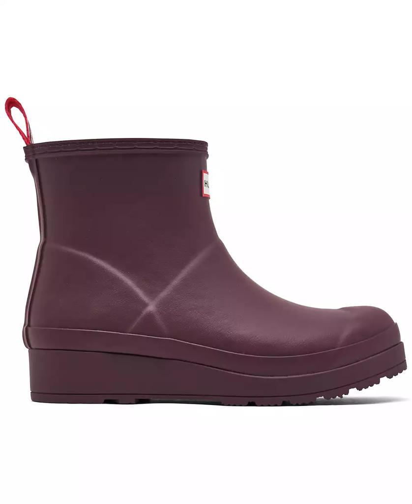 Hunter Women's PLAY Insulated Shearling Short Rain Boots from Finish Line