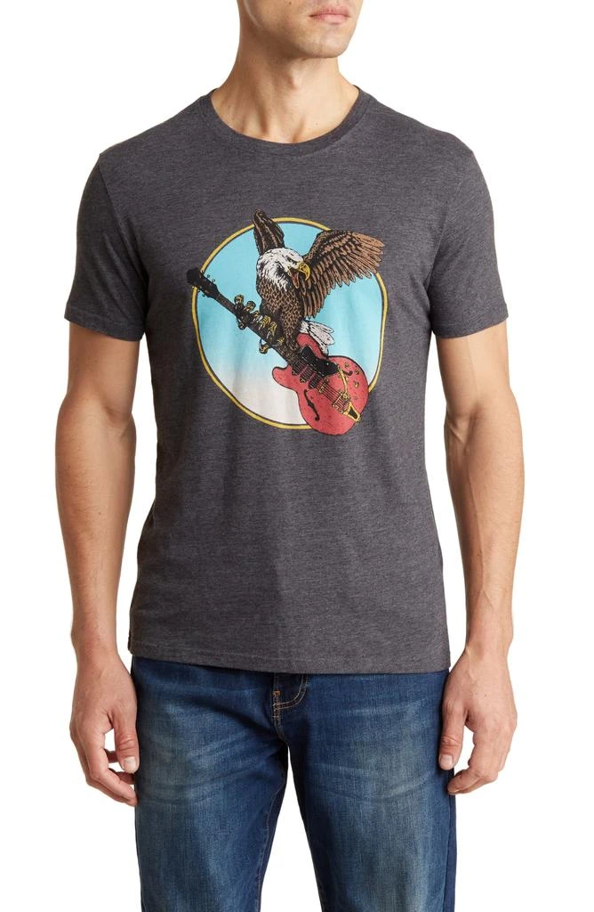 Lucky Brand Eagle Guitar Graphic T-Shirt 1