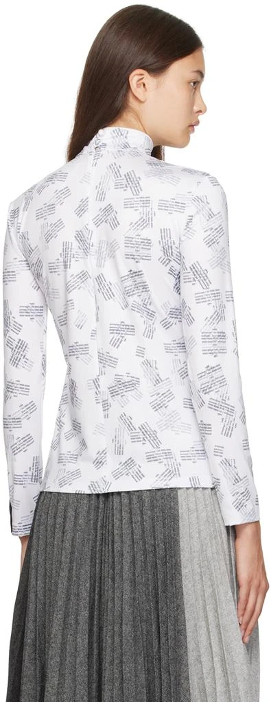 Rokh White Mask Turtleneck 3