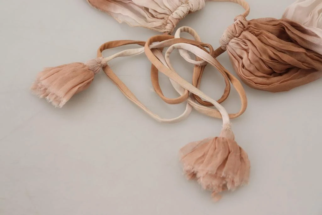 ERMANNO Silk Wrap Shawl Foulard Women
s Scarf 2