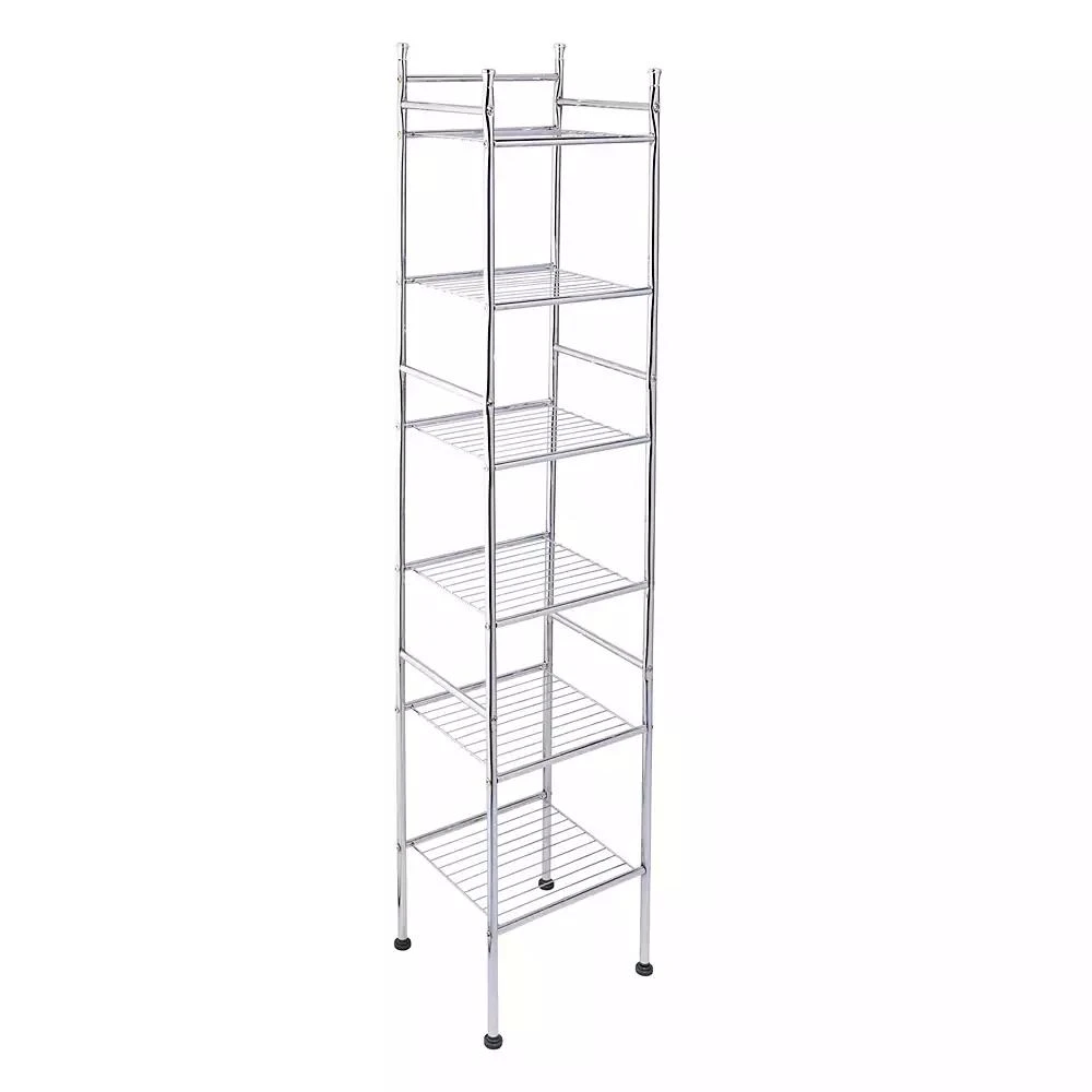 Honey Can Do 6-Tier Bathroom Storage Shelving Unit 5