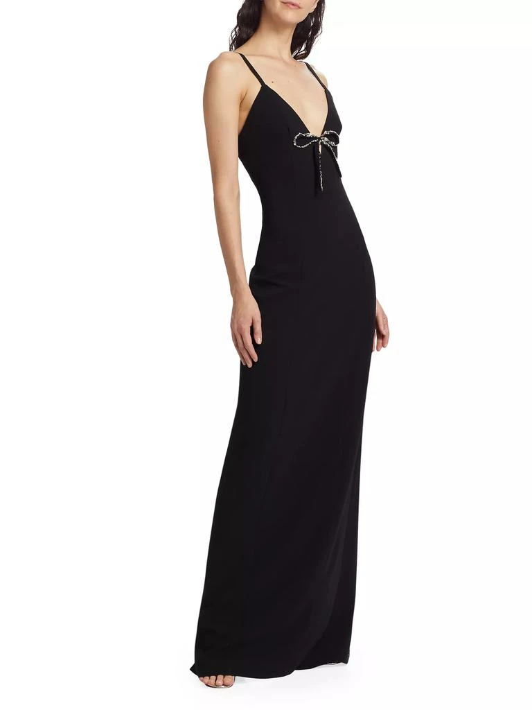 Cinq à Sept Adele Embellished Bow Gown 4