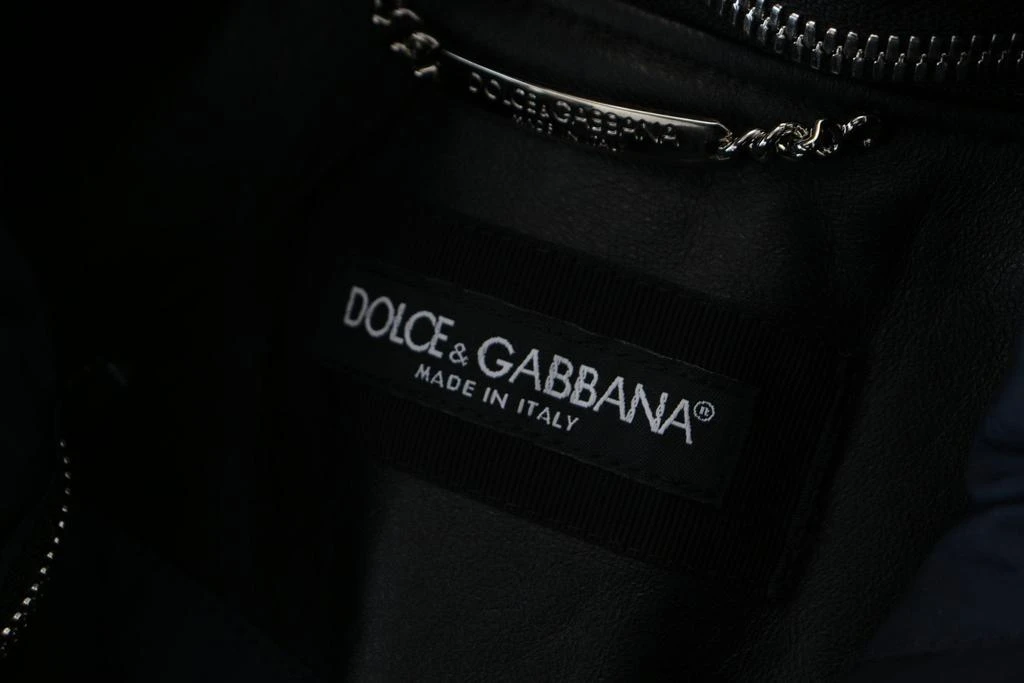 Dolce & Gabbana Dolce & Gabbana Black Polyester Hooded Blouson Coat Jacket 8
