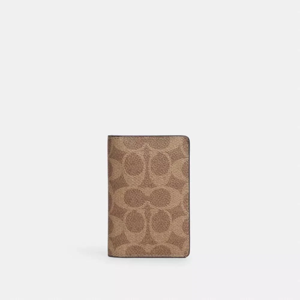 Coach Id Wallet In Signature Canvas 1