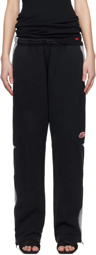 GREG ROSS Black Coast Sweatpants 1