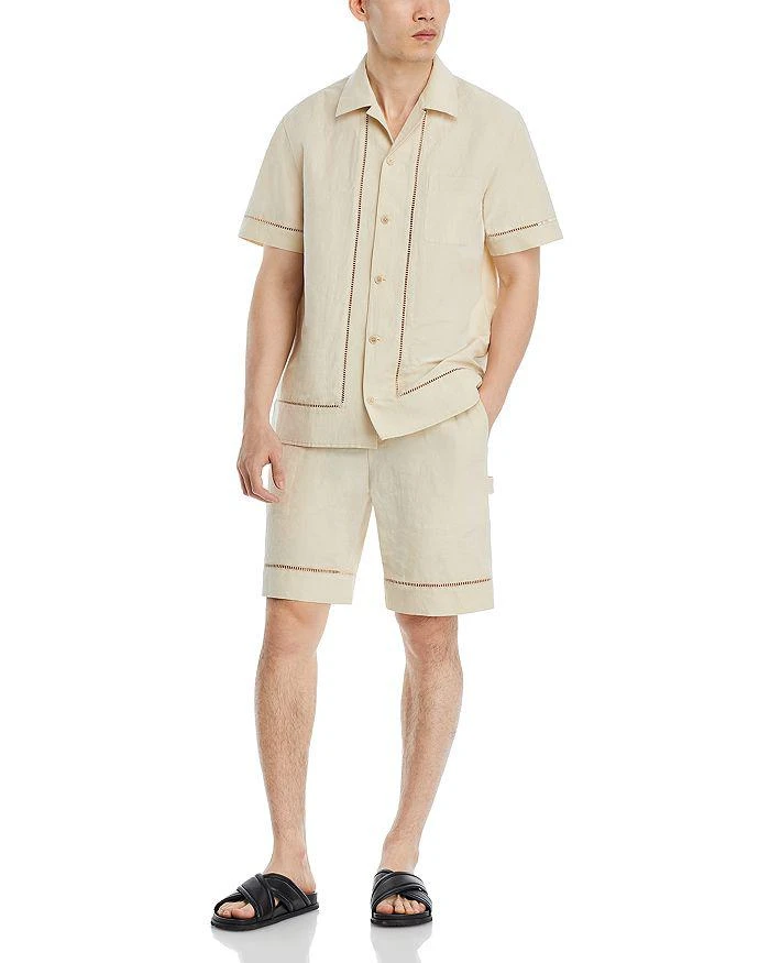 SIMKHAI Marco Short Sleeve Camp Shirt 2