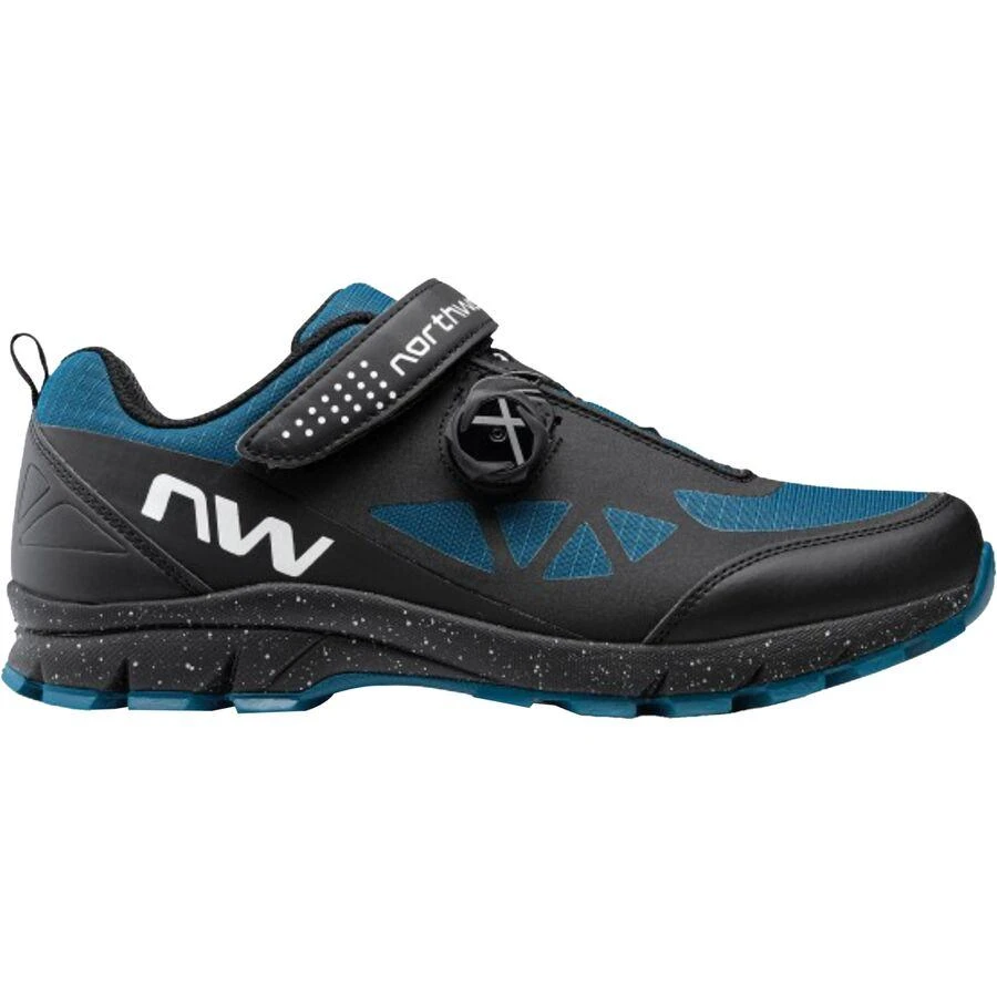 NWT HEYDUDE Mens HEYDUDE NASCAR Kyle Larson-Black/Electric Blue Size 8 Wally NASCAR Kyle Larson - Electric Blue/Blue | Parallel main image 3