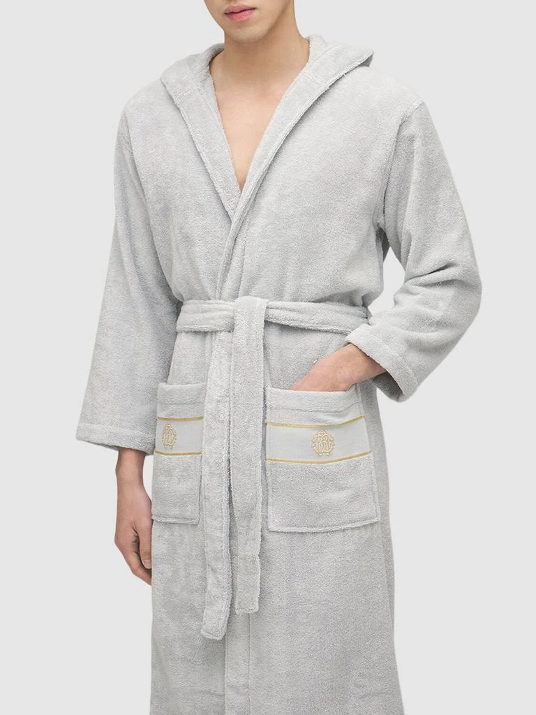 Roberto Cavalli Gold New Cotton Bathrobe 2