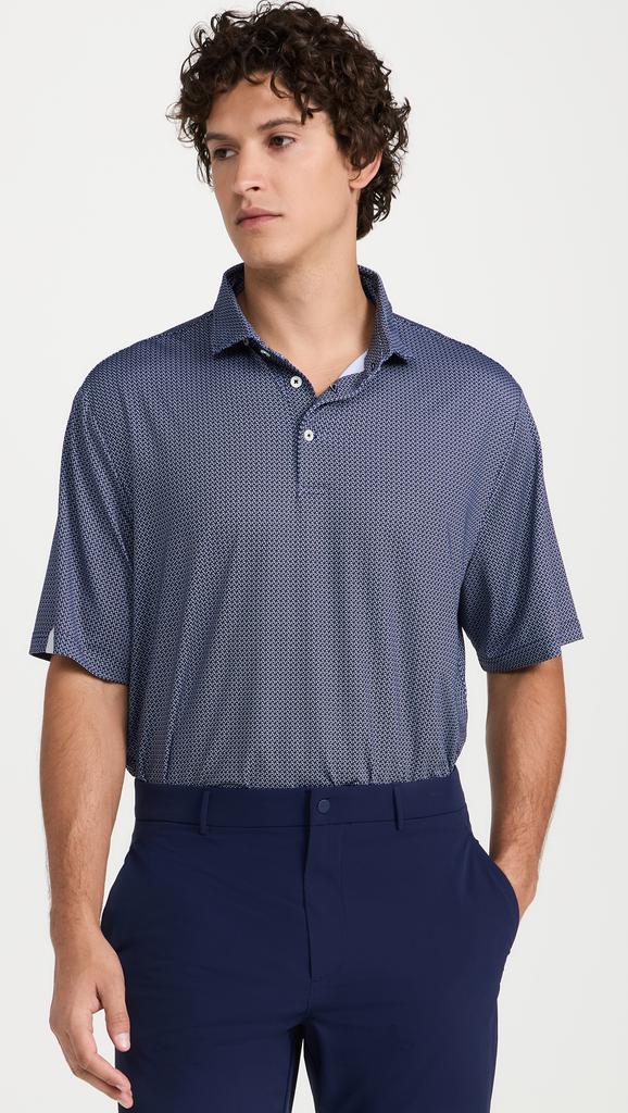 Ralph Lauren Geo Print Lightweight Airflow Polo