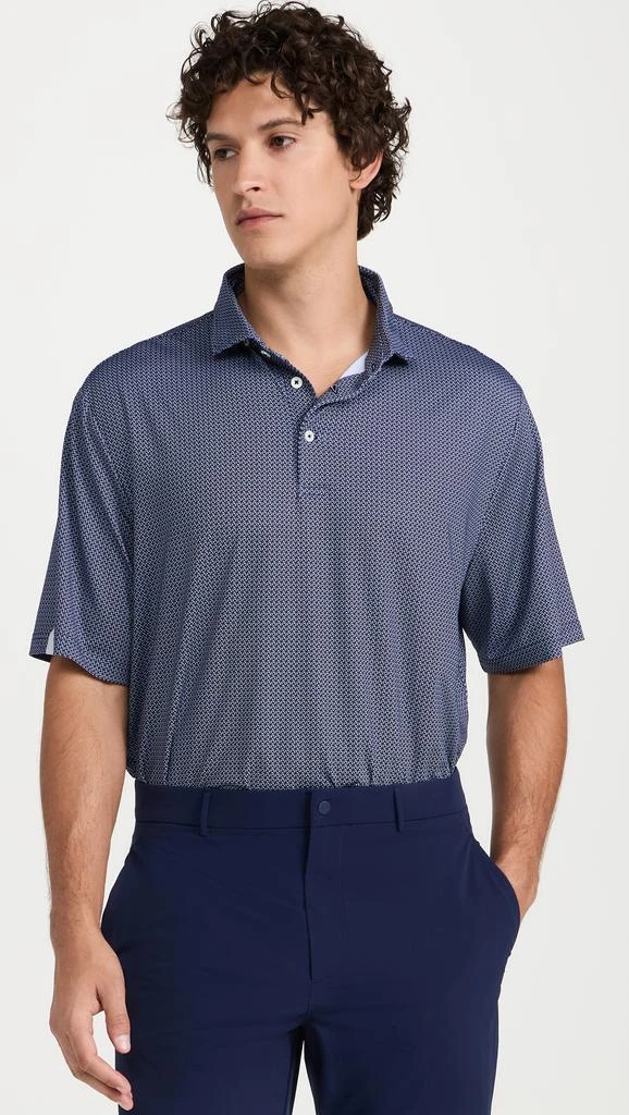 Ralph Lauren Geo Print Lightweight Airflow Polo 1