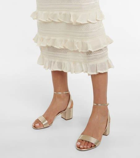 Aquazzura Sundance 50 faux leather sandals 4