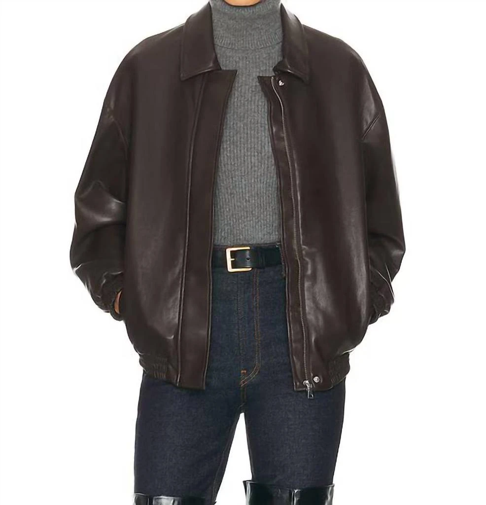 Enza Costa Enza Costa - Leather Zipper Jacket