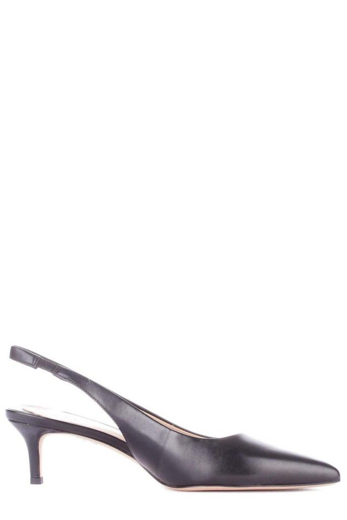 Ralph Lauren Lolah Burnished Slingback Pumps