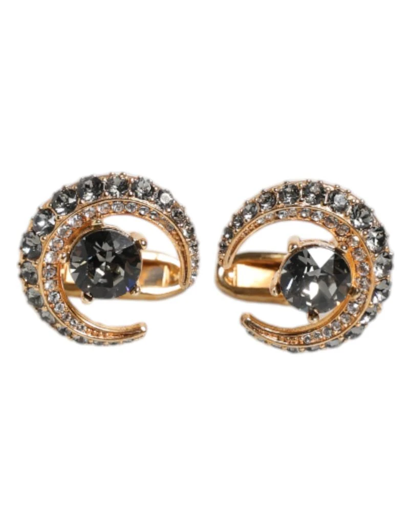 Dolce
Gabbana Brass Crystal Luna Men
s Cufflink