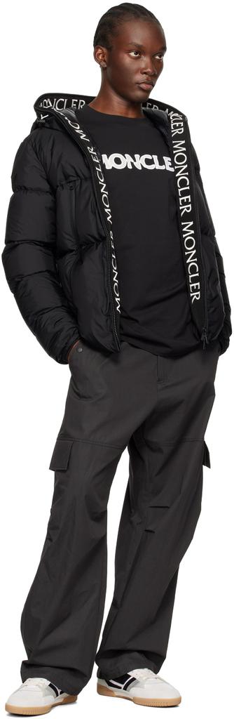 Moncler Black Montcla Short Down Jacket - Shorts - BeyondStyle