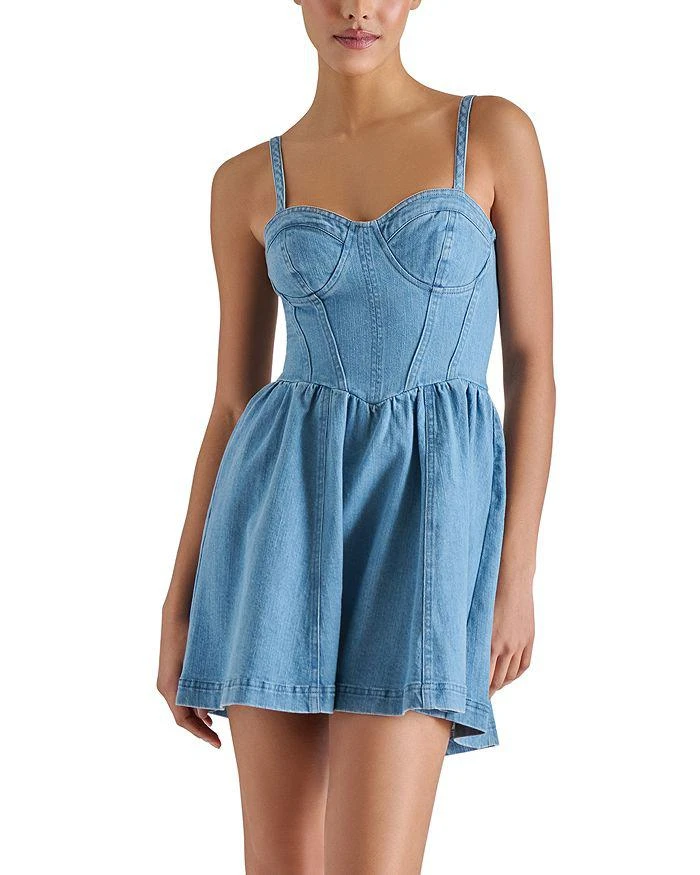 Steve Madden Rhoda Dress - Medium Blue - 0