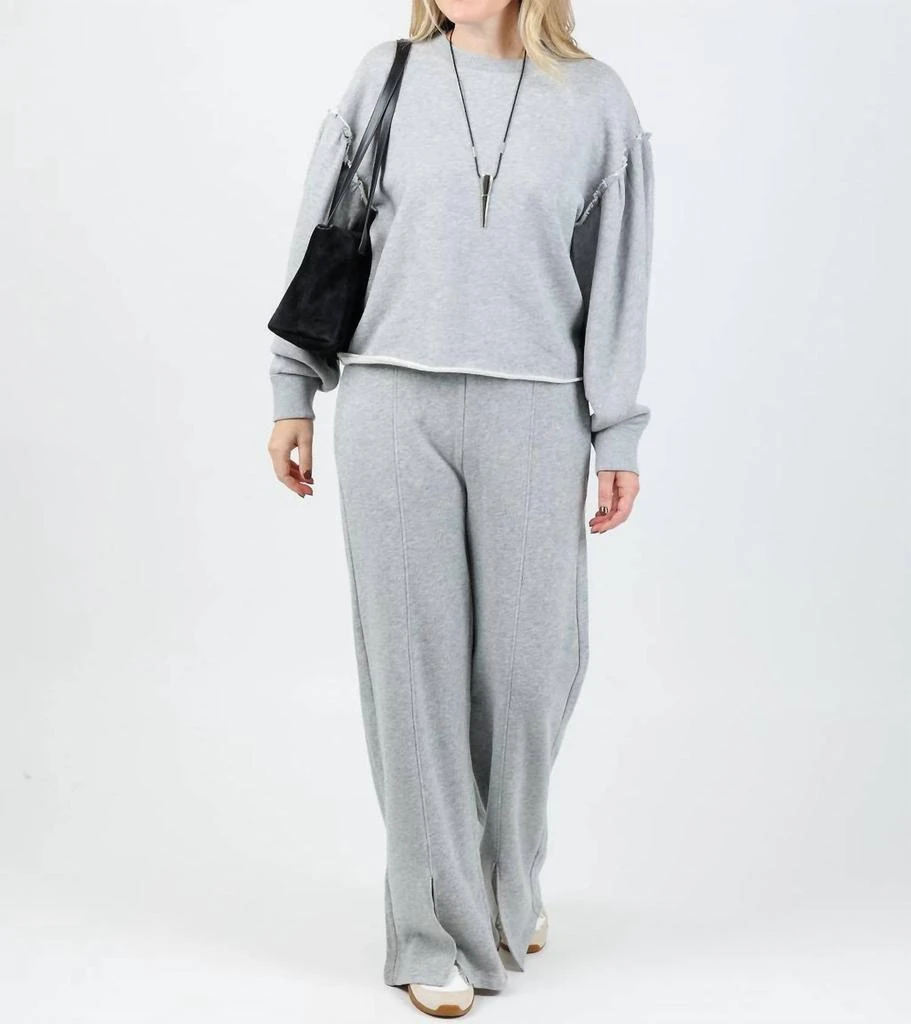 Nation LTD Nation Ltd - Lincoln Front Slit Knit Pants