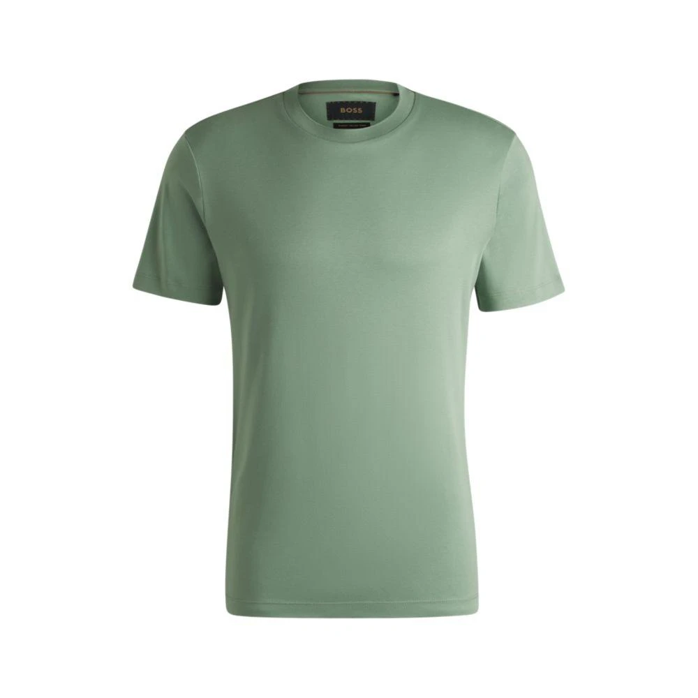 Hugo Boss Mercerised-cotton T-shirt in a regular fit 1