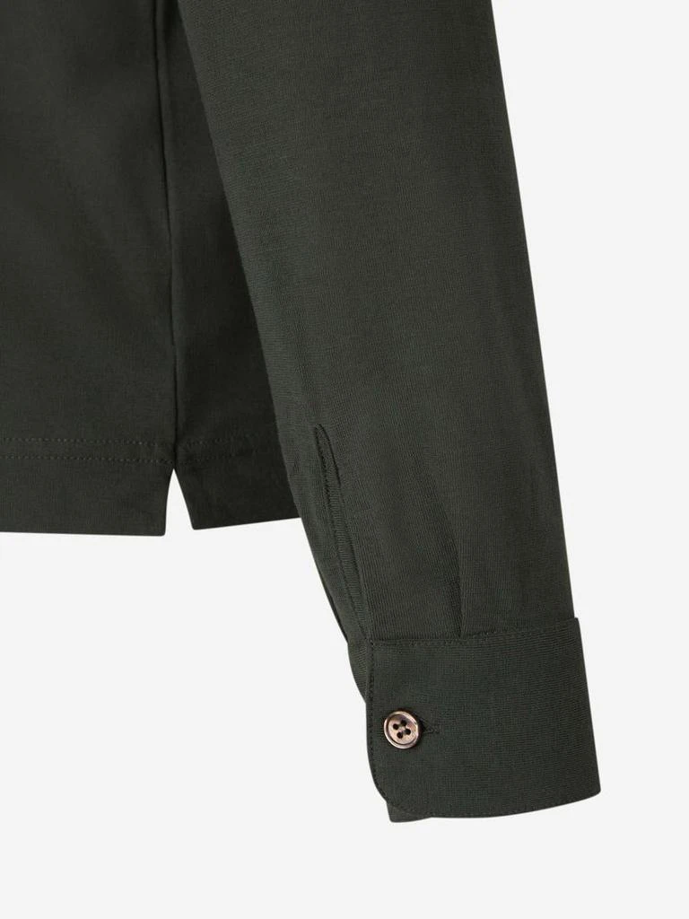 Zanone Zanone Plain Cotton Polo 4