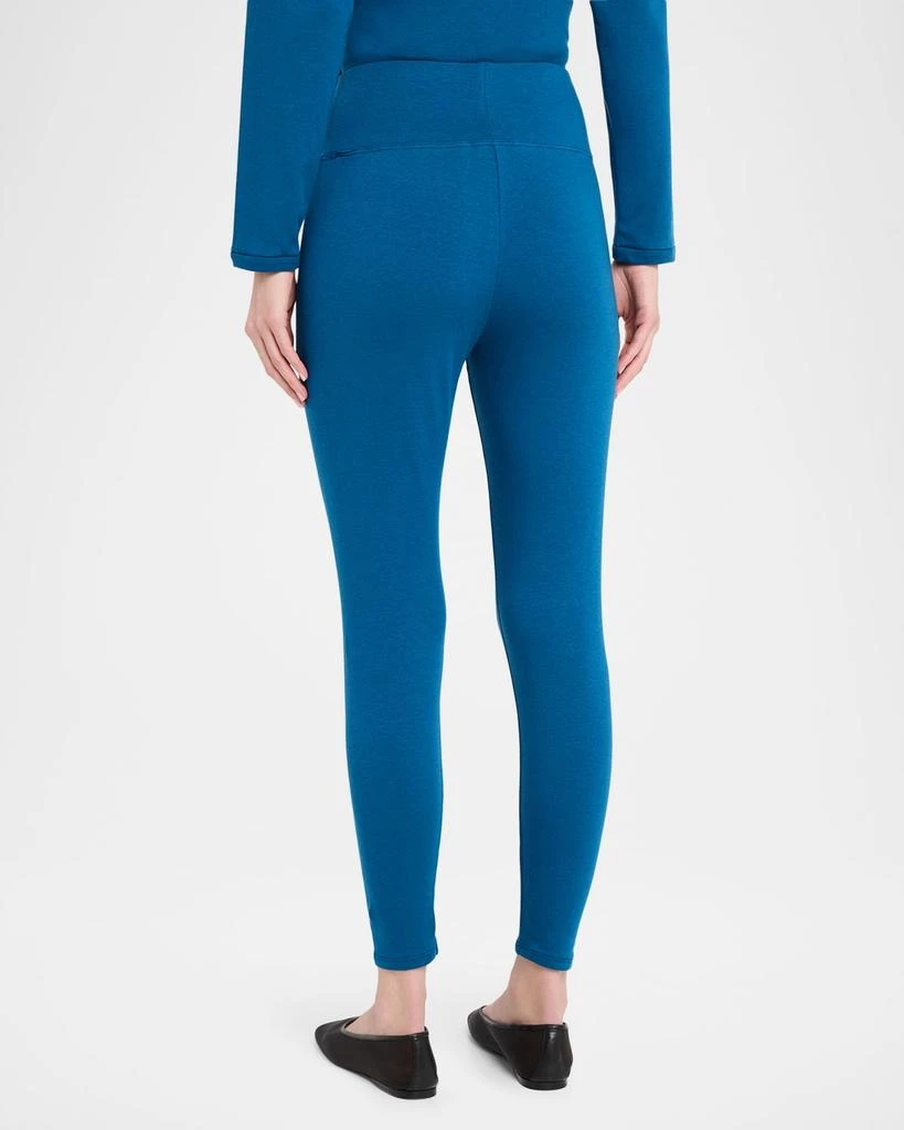 Eileen Fisher Petite High-Rise Cropped Terry Leggings 3