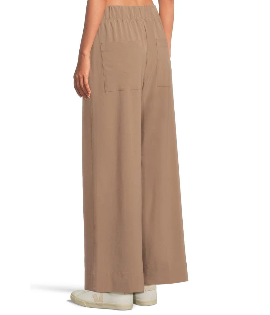 Beyond yoga Stretch Woven Wide Leg Pants 3